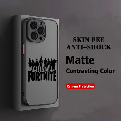 Hot Game F-Fortnite Phone Case For Xiaomi Redmi Note 14 13 12 12S 11 11S 10 10S 9T 9S 8 7 Pro Plus 4G 5G Matte Clear Back Cover