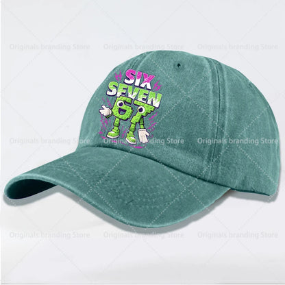 Steal A Brainrot 67 Dětská baseballová čepice Pánská Dámská sluneční čepice Nová čepice pro dospělé Outdoor Sport Sluneční čepice Retro pokrývka hlavy Dárek Horké prodeje