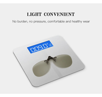 Pilot Polarized Sunglasses Clips Glasses Clip Driving Night Vision Eyeglasses UV400 Outdoor Shades Definition Sun Glasses Clips