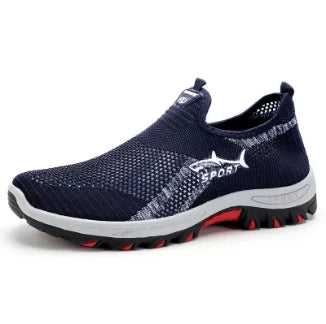 Męskie letnie trampki Sportowe męskie buty z siateczki Oddychające buty sportowe Płócienne lekkie trampki Tanie buty Wyprzedaż