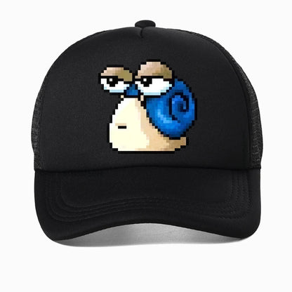 Harajuku MapleStory Kawaii grappige bedrukte baseballpet voor heren, Koreaanse stijl, populair bij gameliefhebbers, otaku en hipsters, personaliseerbare pet