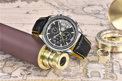 PAGANI DESIGN Chronograph-Stoppuhr für Herren, Quarz, Multifunktion, Militär-Pilotenstil, Relógios Masculino, Reloj Hombre, Montre Homme