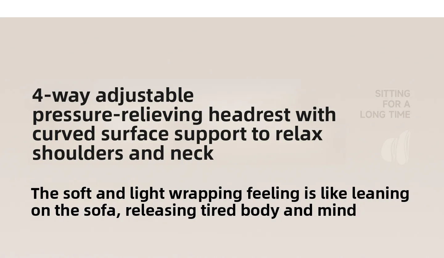 S950 Ergonomic Office Chair Adjustable Computer Chair, Gaming Chair with Lumbar Support, Comfortable Study Chair for Home Office & Work