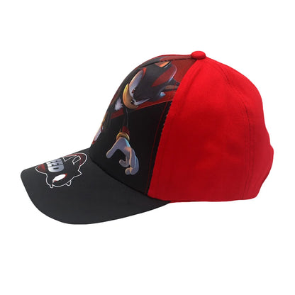 Najnowsza regulowana czapka baseballowa dla dzieci Sonic Print 48–54 cm z motywem anime Tails i Knuckles, czapka przeciwsłoneczna z motywem cienia, niebieski jeż, czapka dla niemowląt na świeżym powietrzu, prezent