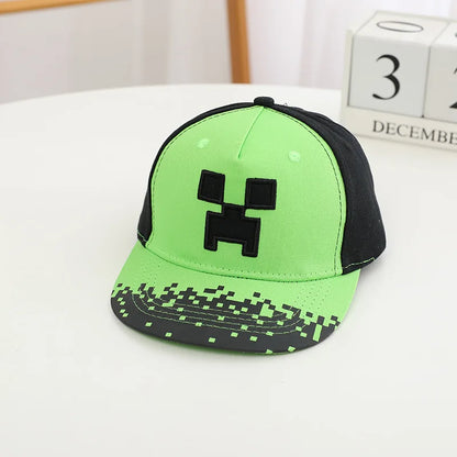 Gra cyberpunkowa Totem Nieśmiertelnego Kapelusza Cosplay Unisex Czapka z daszkiem w stylu pikselowym Akcesoria outdoorowe