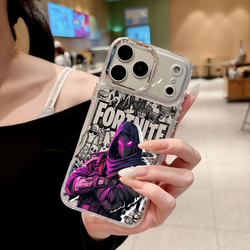 Cartoon Battle Royales Fortnites Phone Case For Xiaomi Mi 15 14T 14 12T 11T 11 Lite Poco M7 X7 X6 F5 F6 X5 X4 GT Pro 4G 5G Cover