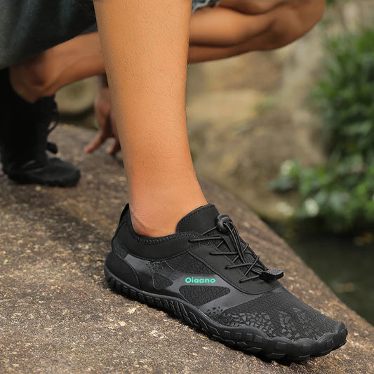 Oiaano barefoot crne cipele sa širokim prednjim dijelom za muškarce i žene, uniseks sportske tenisice za vodu i plažu, mekani potplat, lagane i prozračne