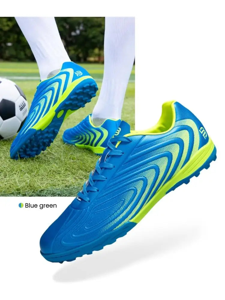 Baasploa Men Football Shoes New Arrival Comfort Lightweight Turf Training Soccer Shoes Professional Male Soft Sneakers Non-Slip