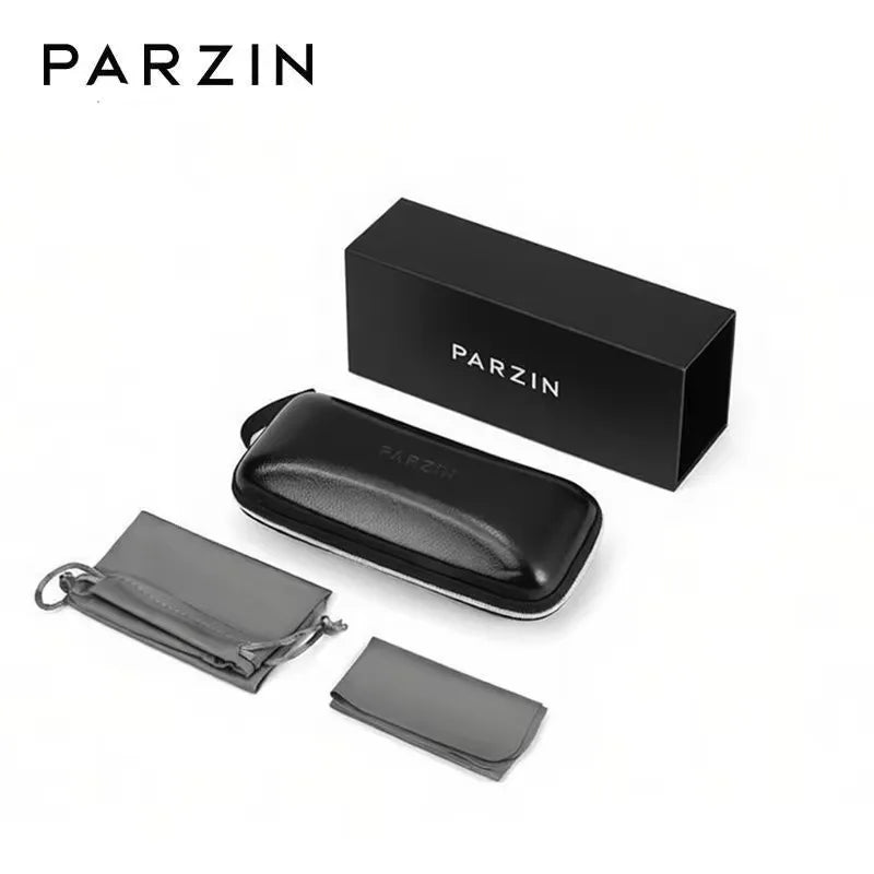 PARZIN Luxury Sunglasses Women Polarized Sun Glasses For Driving Vintage Female Ladies Shades Sunglasses Black With Packing PZ18