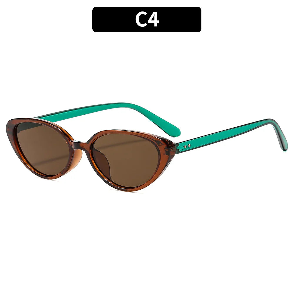 KLASSNUM Burgundy Red Sunglasses Women Cat Eye Frame 2026 Trendy Sun Glasses Shades Female Luxury Brand Designe Unisex Eyewear
