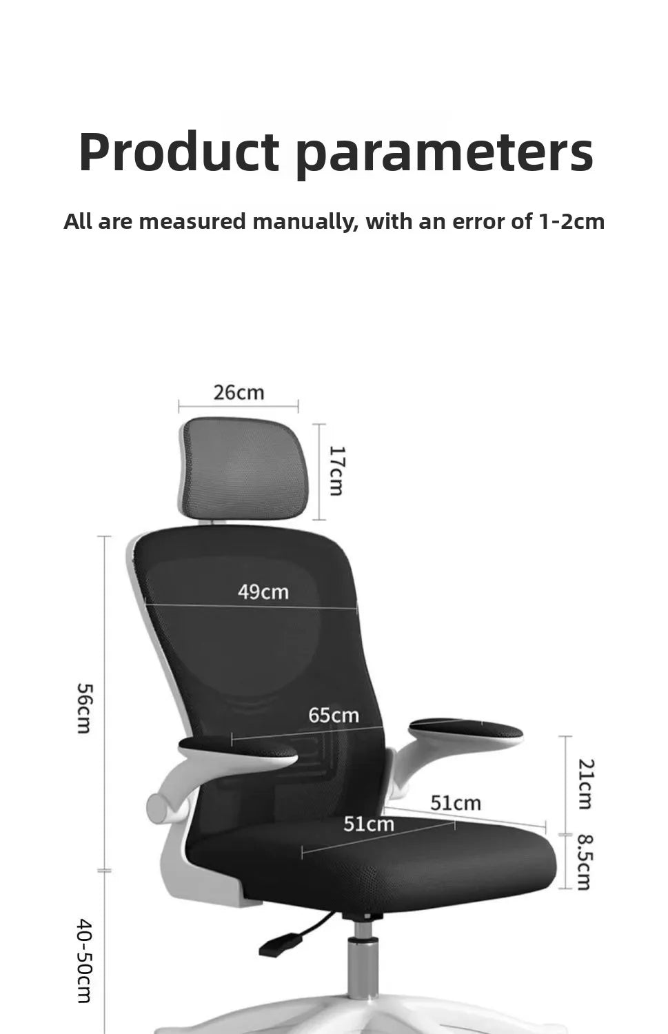Ergonomic Gaming Chair for Dorm Office Long Hours Comfortable Computer Desk Chair
