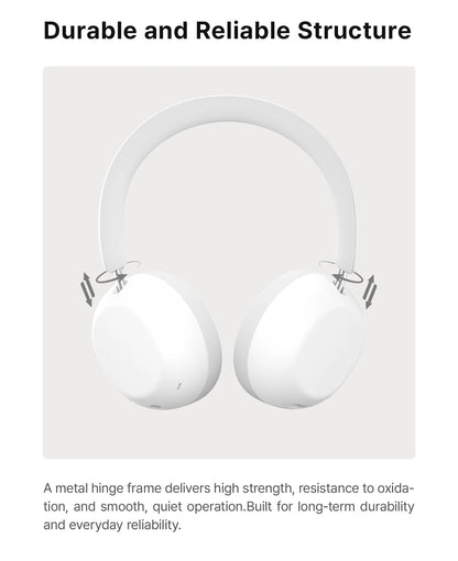 TANCHJIM RITA HiFi Bluetooth Headset Wireless/Wired LDAC ANC・ENC 40mm DMT5 Dynamic Driver Bluetooth 6.0 + 3.5mm Gaming Over-Ear
