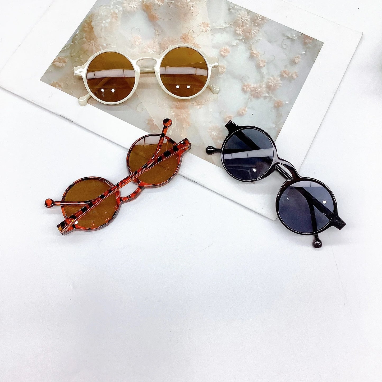 new children's sunglasses Fashion Trend personality street photography children's Sunglasses baby anti ultraviolet glasses