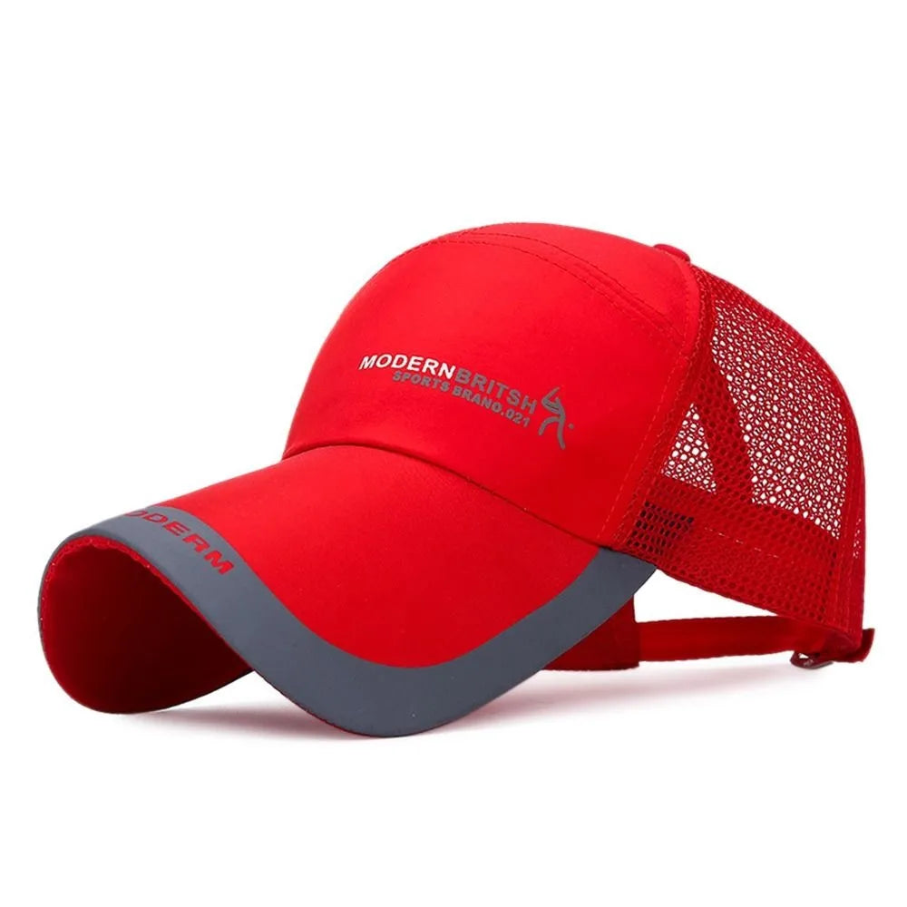 Quick Dry Sports Cap Baseball Cap Solid Color Sun Hat Outdoor Golf Fishing Hats Hat Casual Fashion For Men Women Adjustable