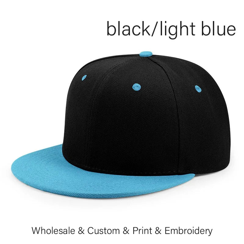 SLECKTON Custom Logo Hats High-quality Hiphop Snapback Caps Letter Embroidery Brand Design Trucker Cap Wholesale Hat Adult
