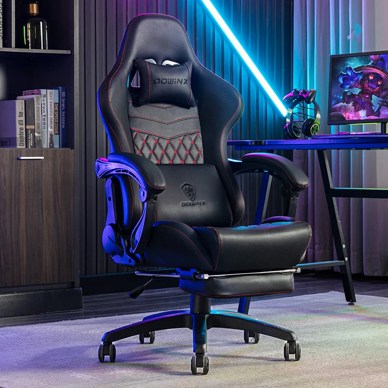 Comfortable Reading Office Chair Reclining Adjustable Swivel Computer Home Study Bedroom Ergonomic Lumbar Support High Back Seat