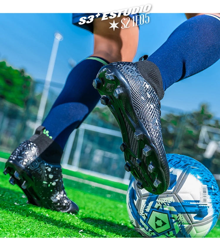 Crampons de Football de haute qualité pour hommes chaussures de Football société garçons bottes de Football enfants chaussures de Football baskets bottes de Football unisexes
