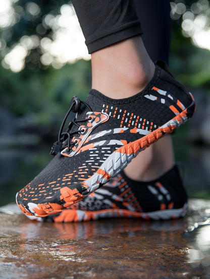 Oiaano Nouvelles chaussures de plage à séchage rapide « Camo » pour homme et femme, sandales aquatiques, baskets aquatiques pour homme, chaussures de sport et de marche