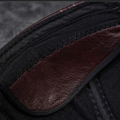 2025 Male Genuine Leather Cowhide 56-60CM Black/Brown Baseball Caps Eagle Print For Man Casual Street Gf Gorras Dad Hat