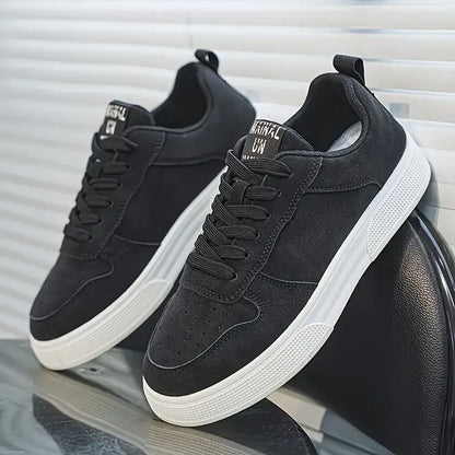 1 paio di scarpe sportive casual da skateboard, comode e alla moda, con tomaia avvolgente che si adatta al piede e suola antiscivolo,