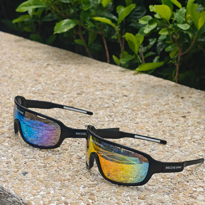 RACING POC New Bike Glasses MTB Goggles Cycling Sunglasses UV Protection Lightweight Sports Eyewear for Men Women Outdoor Riding