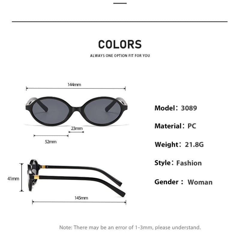 Small Fashion Oval Leopard Sunglasses Women Lovely Ins No Makeup Anti Blue Light Glasses Cute Decorative Computer Glasses 선글라
