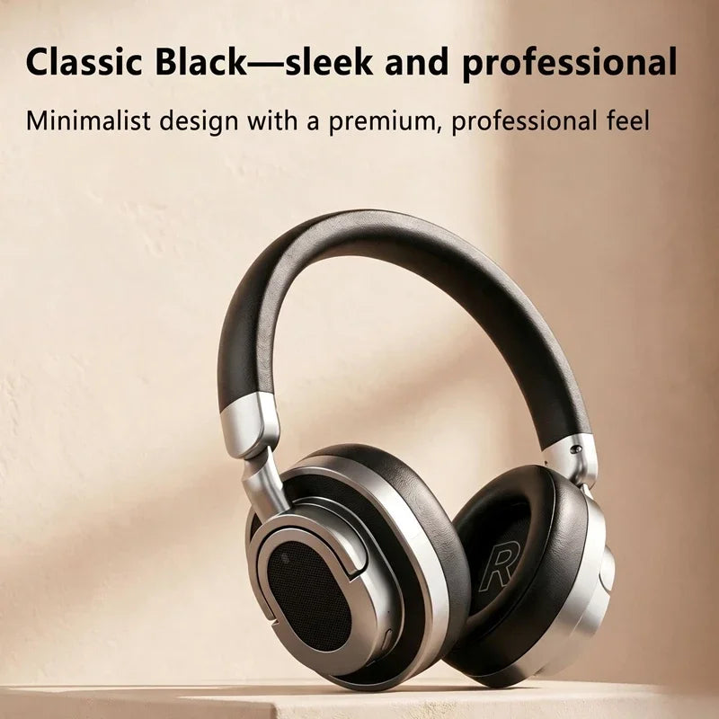 Casque Bluetooth Lenovo rétro, supra-auriculaire, avec boutons physiques, casque sans fil, coussinets d'oreille spacieux, écouteurs stéréo pour les trajets quotidiens.