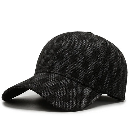 Stretch Herr Dam Åtsittande Stängd Elastisk Flexibel Flex Hiphop-kepsar Hattar Passform Visir NY Baseball Snapback Rutig Enfärgad Era