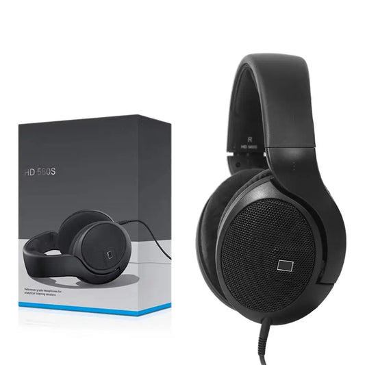 Casque de studio circum-auriculaire ouvert HD 560S à réponse neutre pour l'enregistrement, le mixage et le mastering professionnels