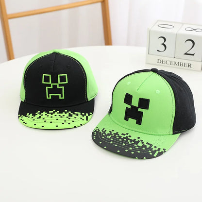 Gra cyberpunkowa Totem Nieśmiertelnego Kapelusza Cosplay Unisex Czapka z daszkiem w stylu pikselowym Akcesoria outdoorowe