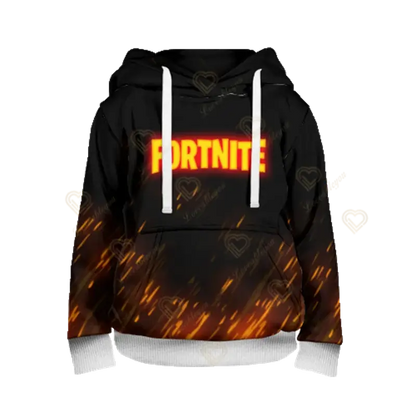 Суитшърт с качулка за момчета Fortnite Cool Heroes Cosplay, детски дрехи с анимационен дизайн, пролетно-есенно бебешко палто, детско яке с качулка