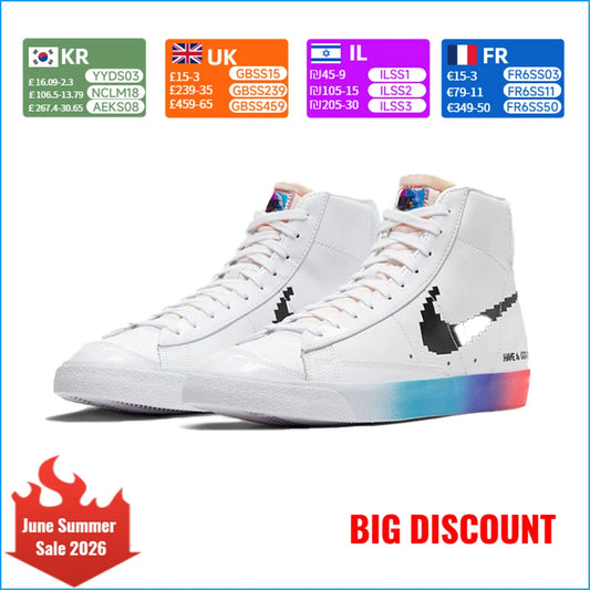 Sneakers Nike Blazer: design classico retrò, resistenti e comode per l’uso quotidiano informale DC3280-101