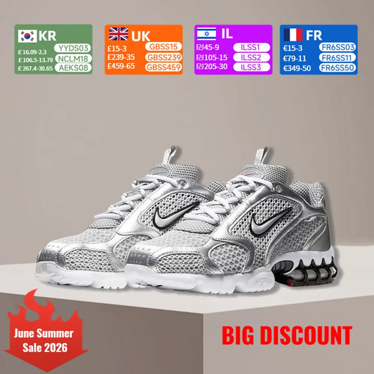 Sneakers unisex Nike Air Zoom Spiridon Cage 2 | Comfort retrò e ammortizzazione potenziata | Abbigliamento casual per tutti i giorni CJ1288-001