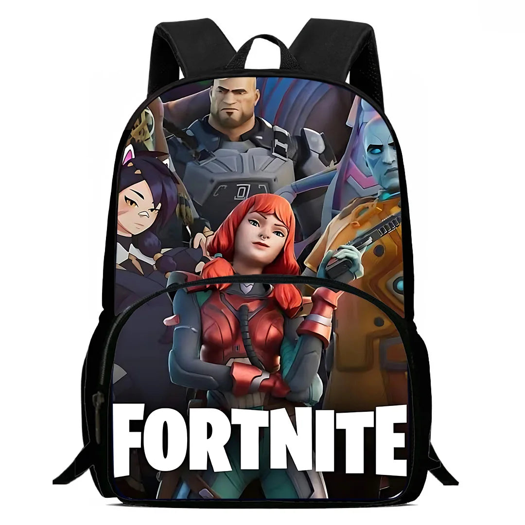Mochilas infantiles Classic Game Fortnites para niños y niñas, regalo de cumpleaños para estudiantes, bolsas escolares de gran capacidad, mochila de camping duradera