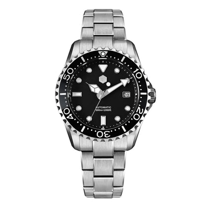 San Martin New 40-44mm Luxury Men's Diver Watch Classic High Quality NH35 YN55 Automatic Mechanical Sapphire BGW-X1 20Bar SN0009