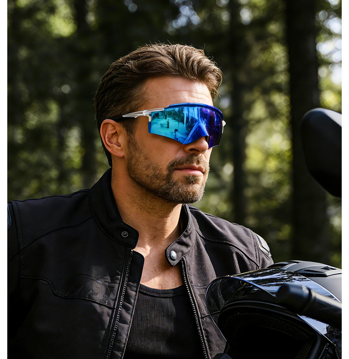 SCVCN Sunglasses for Men New Fashion Cycling Glasses UV400 Lenses Cycling Road Mountain Bike Glasses Women Casual Hiking 2026