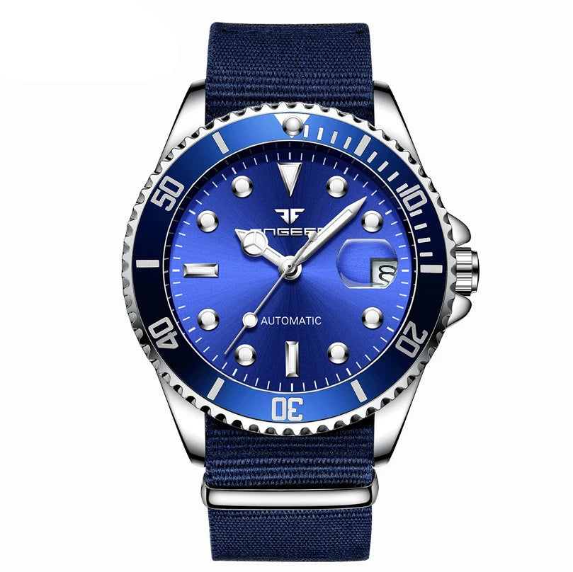 Relojes de pulsera mecánicos BINBOND para hombre, de lujo, luminiscentes, herméticos, automáticos, con tourbillon y esqueletizados