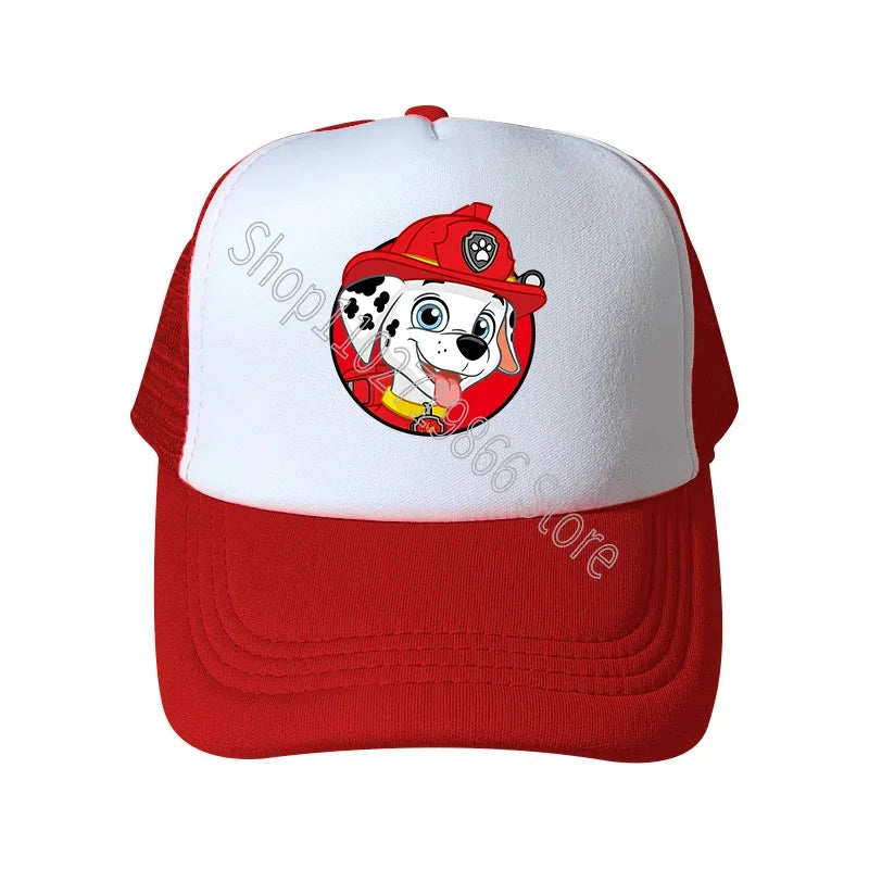 Paw Patrol Hats Chase Skye Baseball Cap Women Man Cute Cartoon Anime Pattern Print Sun Hat Summer Outdoor Caps Birthday Gifts