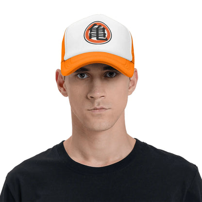 DBZ Turtle Japanese Anime Goku Trucker Cap Adult Dragon Ball  Hat Sun Hats Dad Hat Adjustable Snapback Caps Mesh Baseball Cap