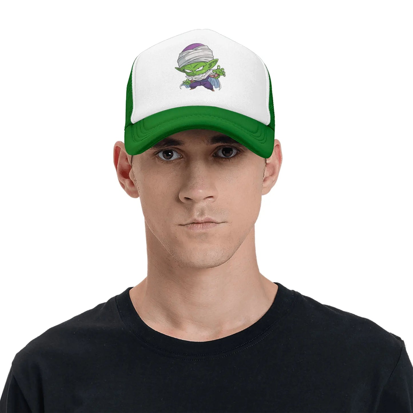 Dragon Ball Z Vegeta Mesh Baseball Caps Men Women Popular Trucker Hat  Hat Adjustable Polyester Trucker Cap Summer Trucker Hats