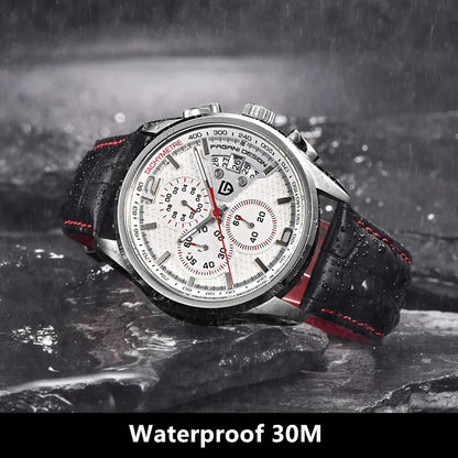 PAGANI DESIGN Chronograph-Stoppuhr für Herren, Quarz, Multifunktion, Militär-Pilotenstil, Relógios Masculino, Reloj Hombre, Montre Homme