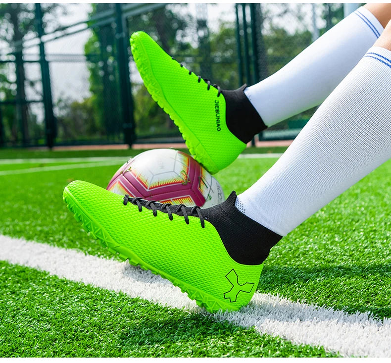 Chaussures de football pour hommes, originales, résistantes, décontractées, confortables, de qualité supérieure, respirantes, pour futsal et football en salle.