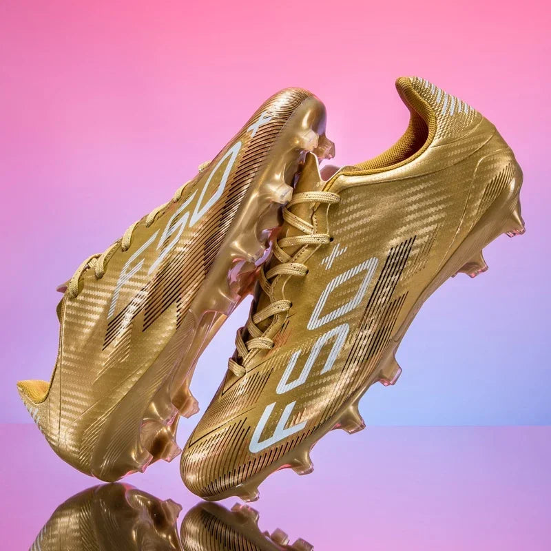 Nouvelles chaussures de football pour hommes, chaussures d'entraînement, baskets professionnelles, chaussures de match sur gazon, chaussures de football antidérapantes pour l'extérieur, chaussures de sport ultralégères,