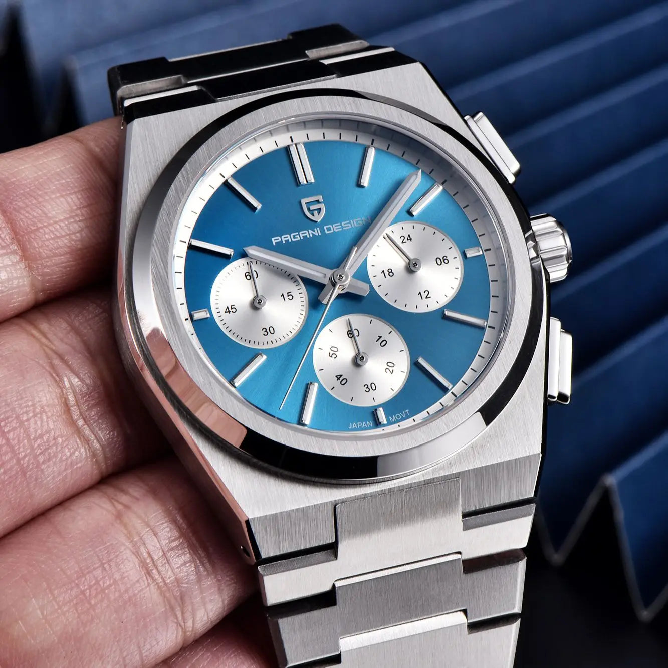 PAGANI DESIGN Men Quartz Watches Sports Waterproof WristWatch for Men Sapphire Glass Automatic Watch Relogio Masculino PD1761