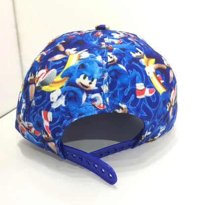 Supersonic Mouse Four Seasons Cap Movable Doll Toy Adjustable Hedgehog Anime Hip-hop Cap Baseball Cap Hat Student Boy Girl Hat