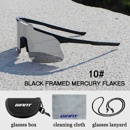giant long-distance Cycling Glasses super light Men WomenAnti-Fog UV400 Protection MTB Bike Glasses Windproof Sports Eyewear