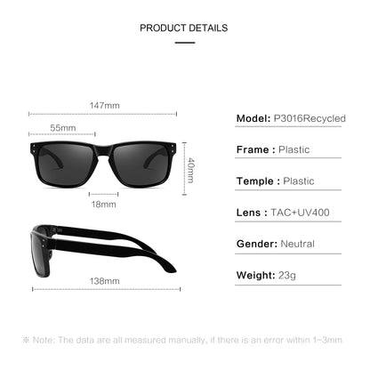 2026 NEW High quality luxury KIDIN brand Polarized sunglasses square Outdoor Sports Party Beach Women men sun glasses UV400
