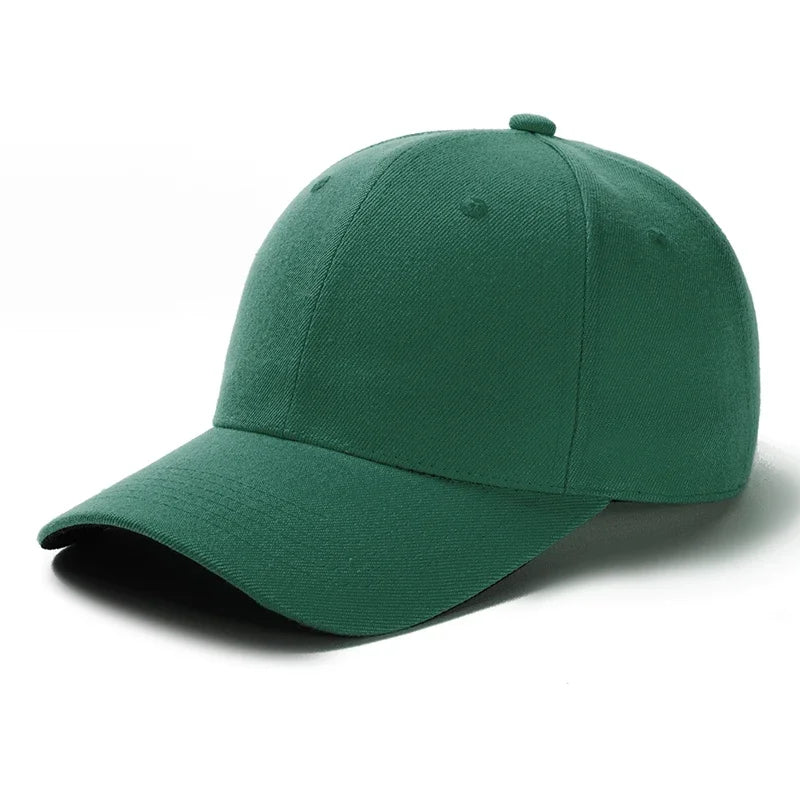 Unisex Cap Casual Plain Baseball Cap Adjustable Snapback Hats For Women Men Hip Hop Cap Street Dad Hat