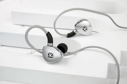 KBEAR TB01 Chrono IEMS – Écouteurs intra-auriculaires filaires avec basses profondes, casque de jeu pour le streaming en direct, boîtier entièrement métallique en alliage de zinc