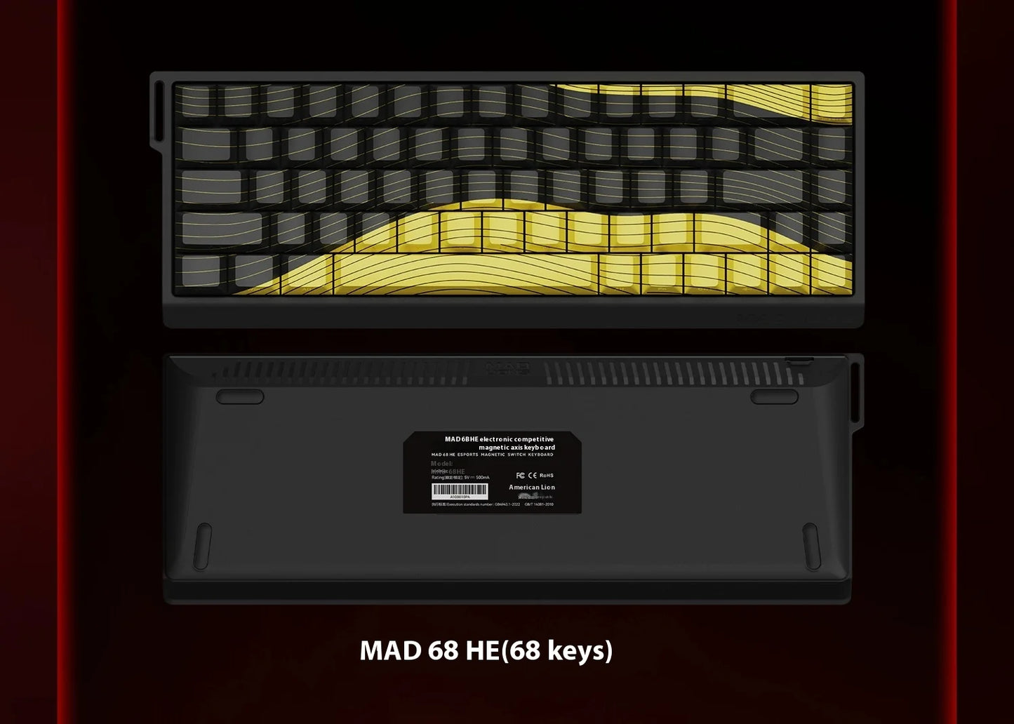 In Stock Mad60 Mad68 HE Mechanical Keyboard Magnetic Switch Customized RGB Gaming 8k Specialized Gaming Keyboards